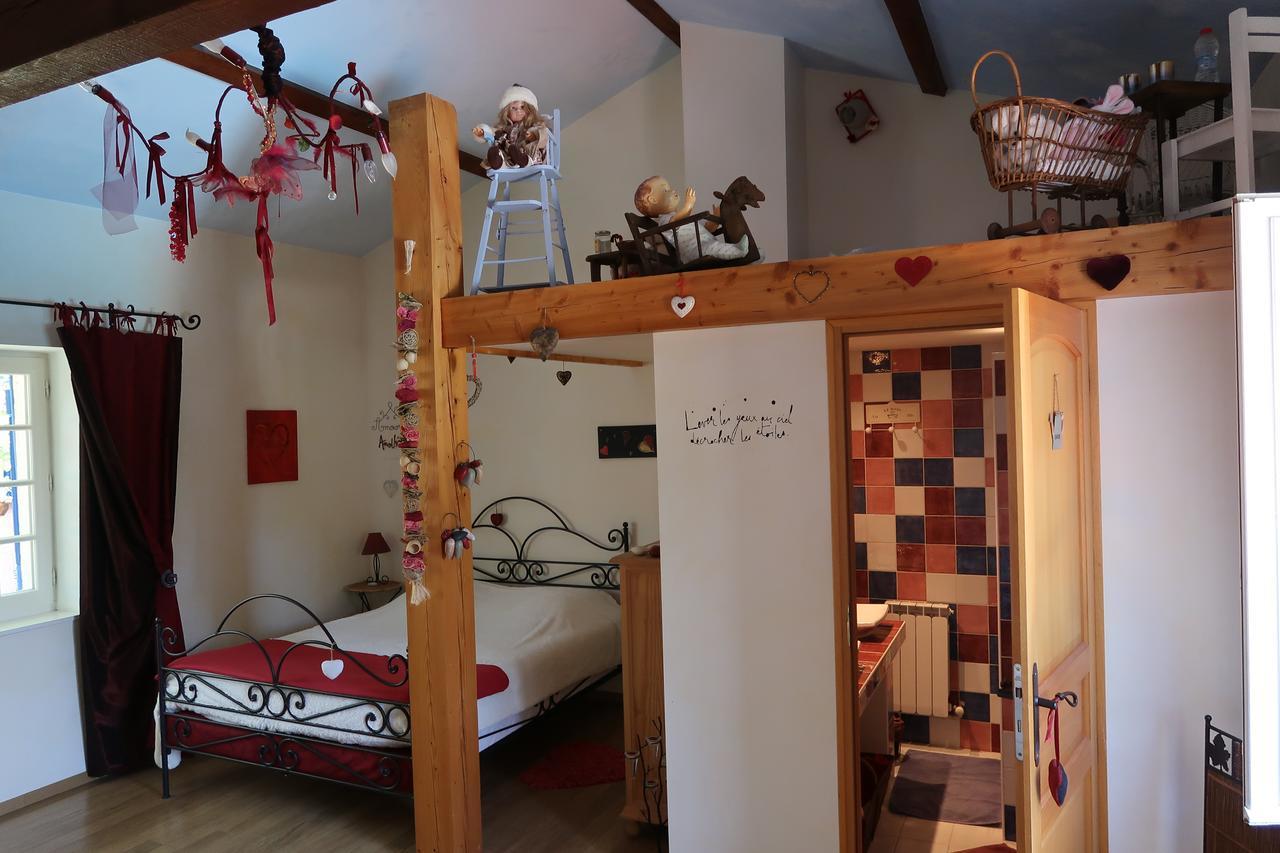 Bed and Breakfast Le Relais Du Grand Logis Civrieux Exterior foto